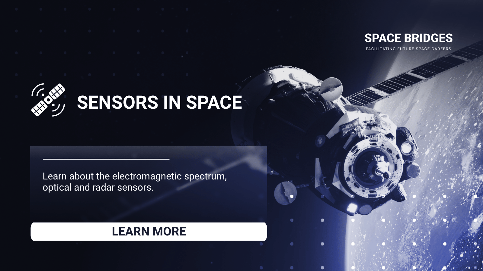 Sensors in Space | Space Bridges: facilitating future space careers ...