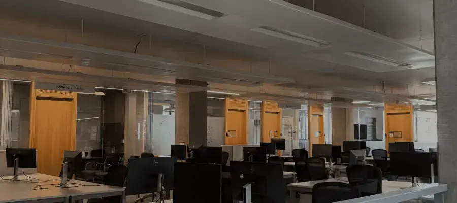 Desk Space at the Bayes Centre