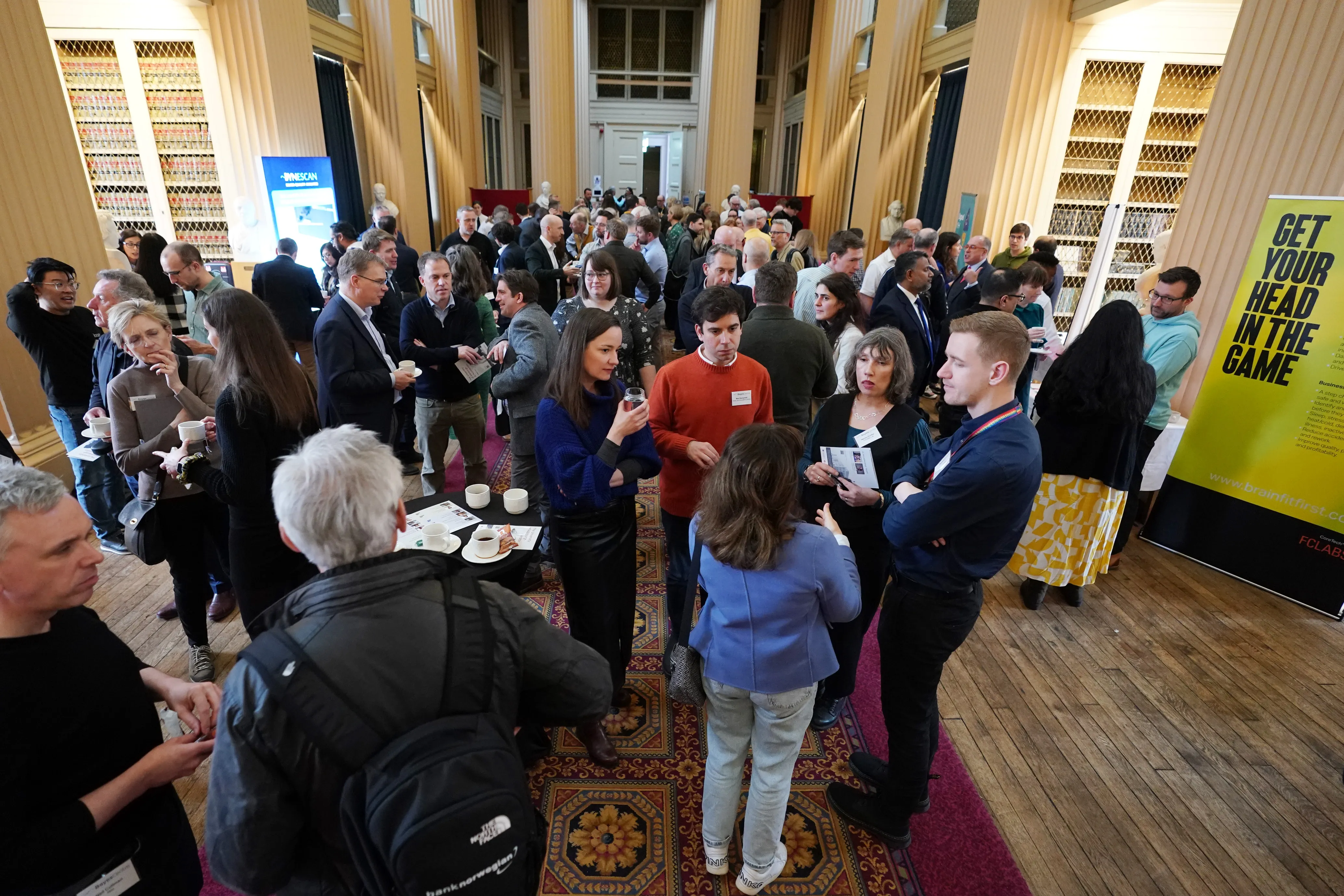 Conversations and Connections: Candid Moments from The Edinburgh University AI Accelerator Showcase 2024